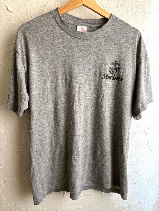 Fruit of the Loom Other - Vintage MARINES Fruit of the Loom T-Shirt Gray “Choose A Place Among The Few”